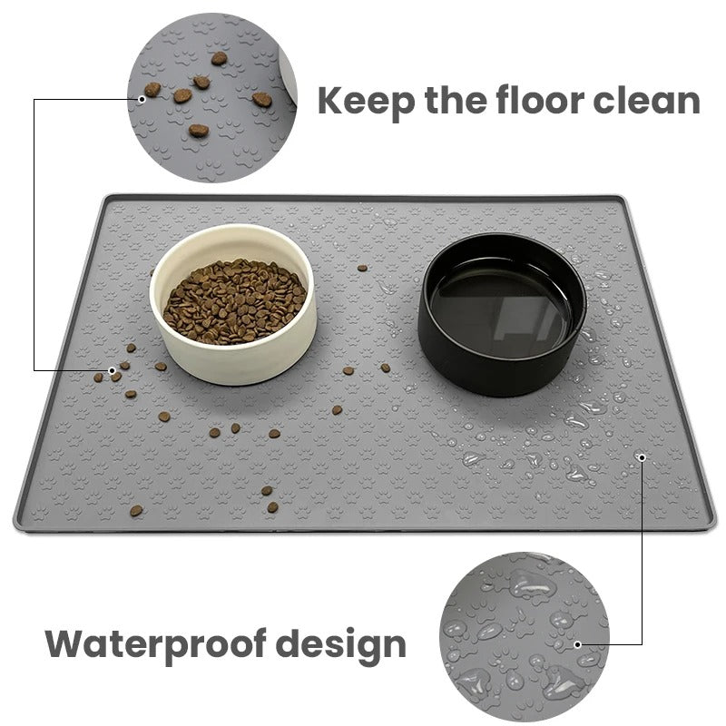 Pet Placemat Dog Food Bowl