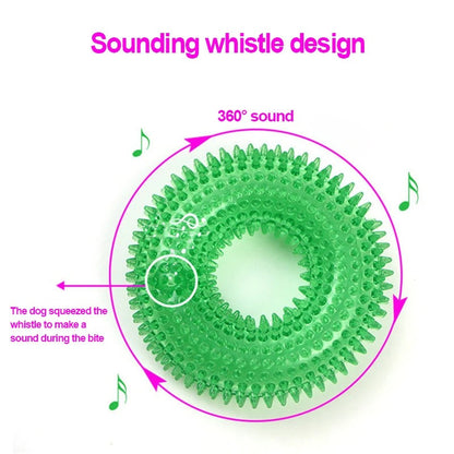 Dog Chew Toy with Thorns and Hooks