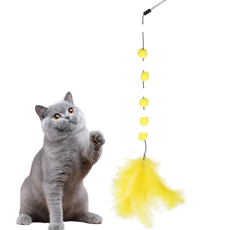 Feather Cat Toy Interactive