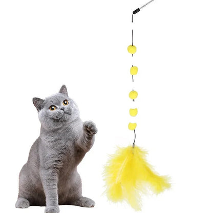 Feather Cat Toy Interactive