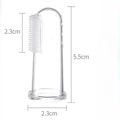 Hot Selling Soft Pet Finger Toothbrush