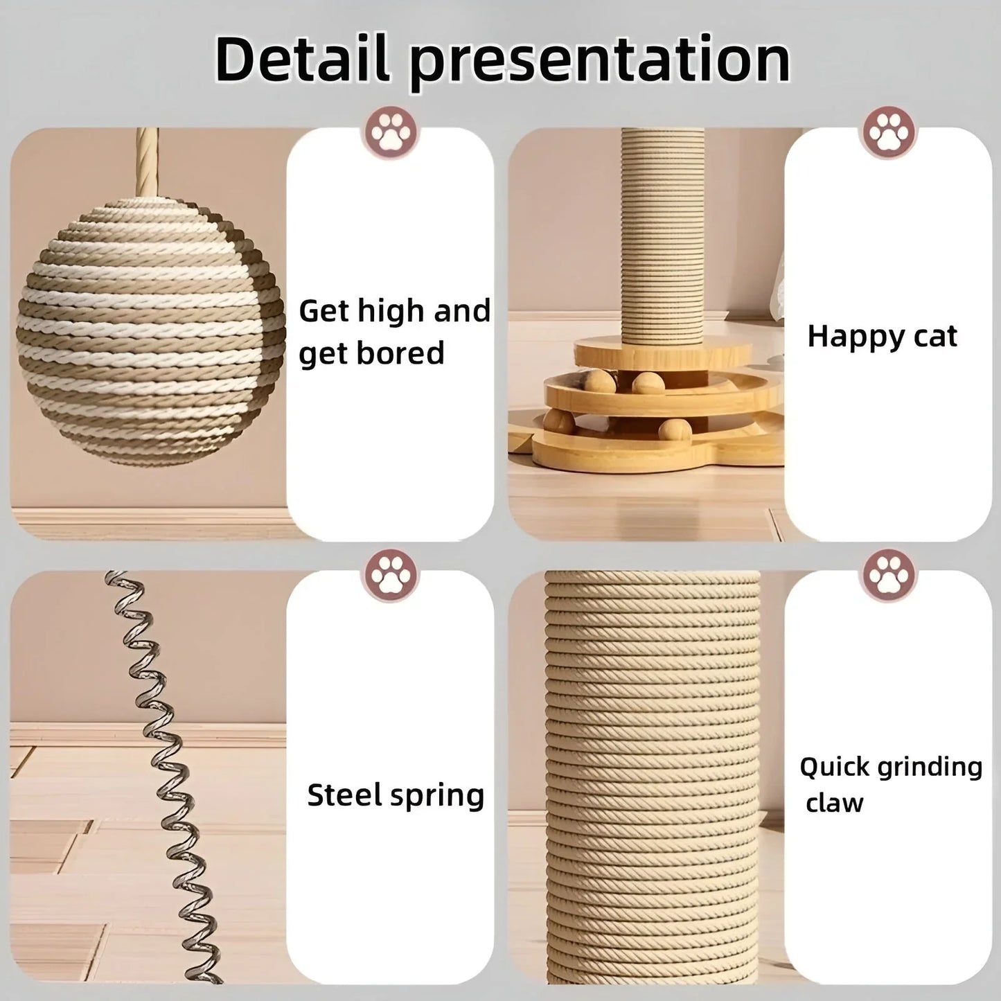 EcoPlay Balls – Wooden Cat Toy