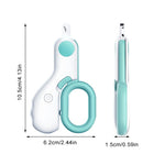 Professional Pet Nail Clipper LED Light