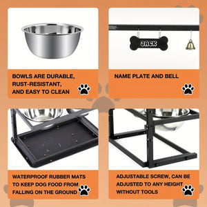 Elevated Dog Feeding Station – SnackHarbor