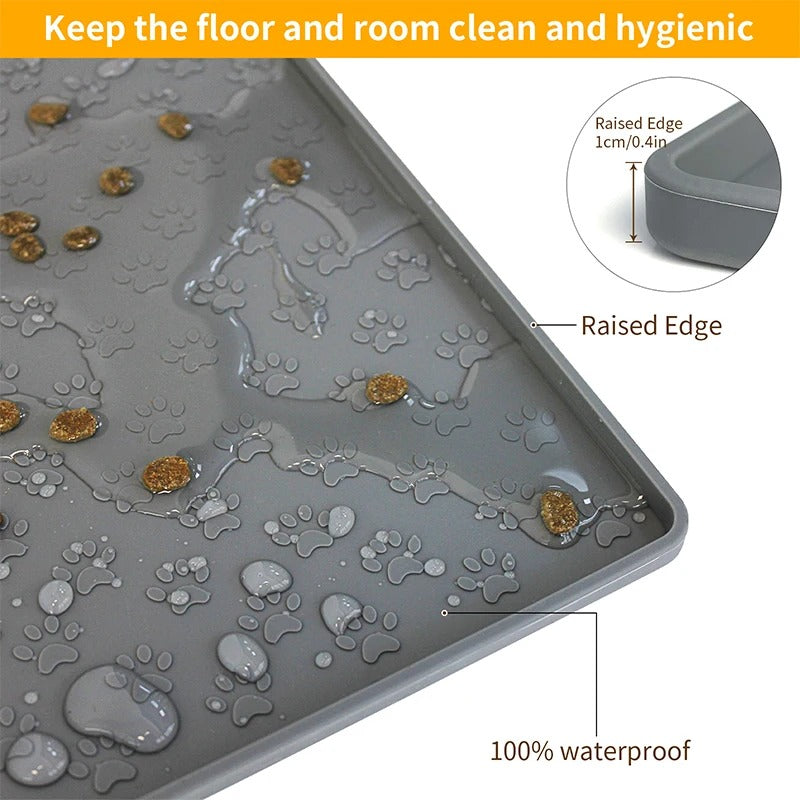 Pet Placemat Dog Food Bowl