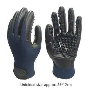 Cat Grooming Gloves Gentle Care & Easy Shedding Control