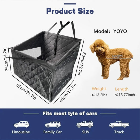 Pet Carrier Car Seat Cover