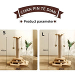 EcoPlay Balls – Wooden Cat Toy