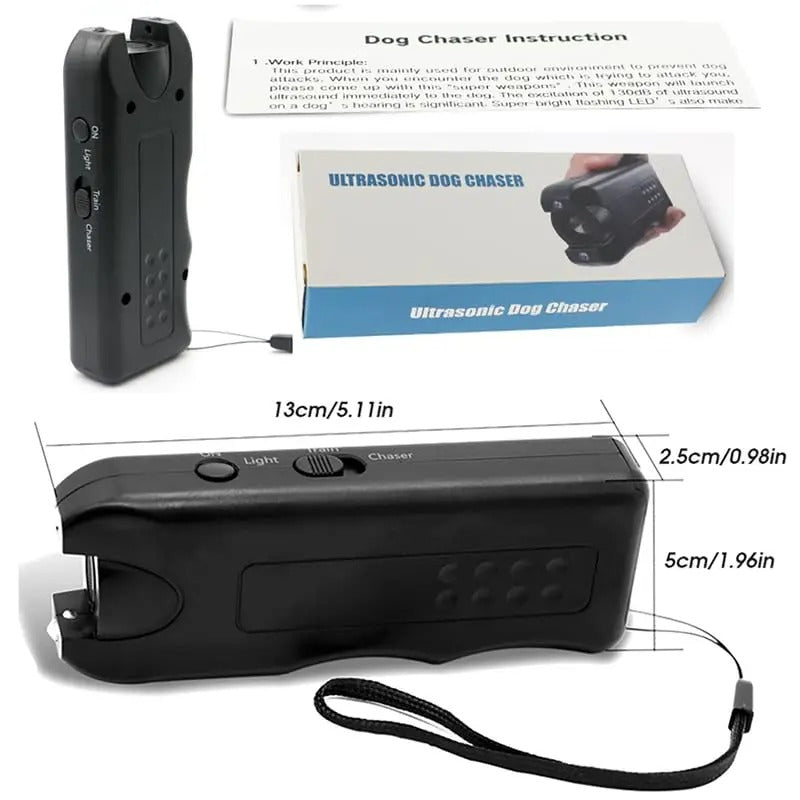 Portable Ultrasonic Deterrent for Reliable Protection!