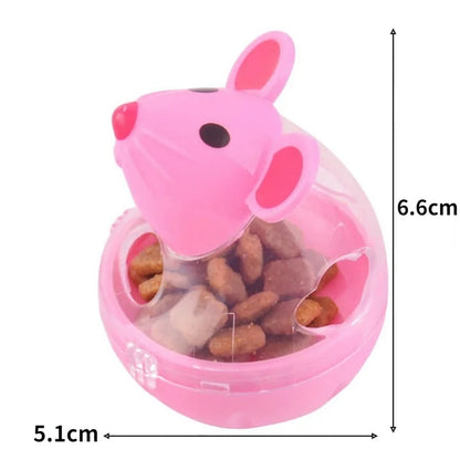 Cat Toy Mouse Food Rolling