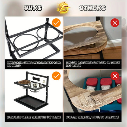 Elevated Dog Feeding Station – SnackHarbor