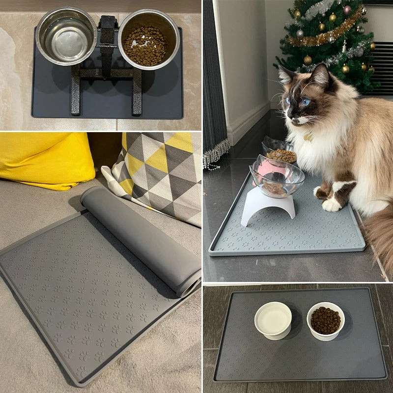 Pet Placemat Dog Food Bowl