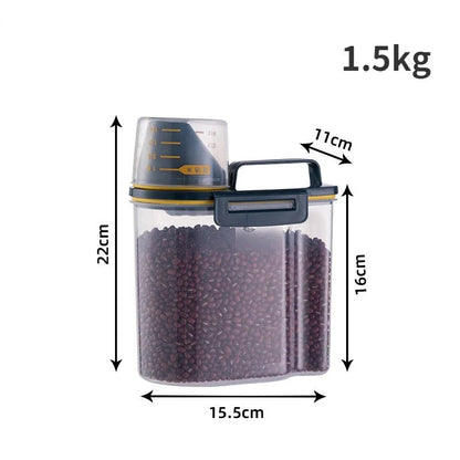 Pet Food Storage Container with Airtight Seal
