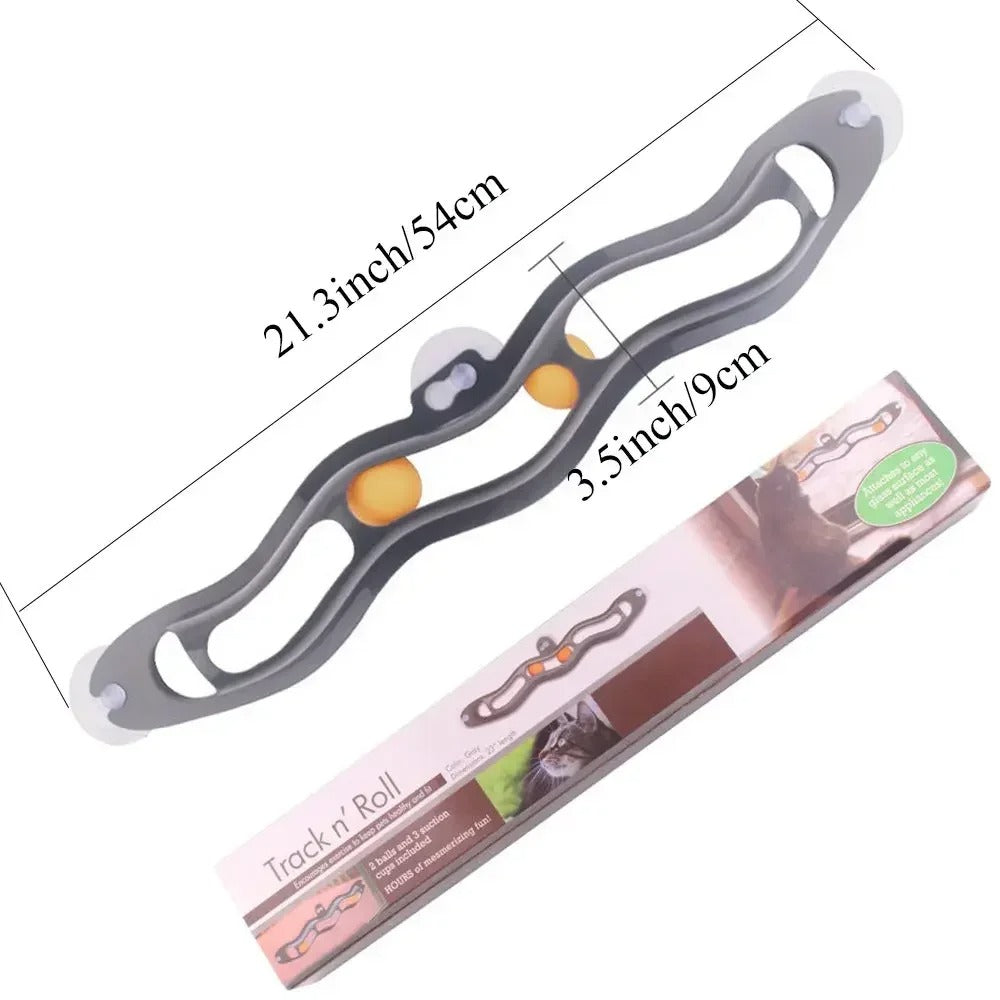 Window Table Tennis Cat Toy