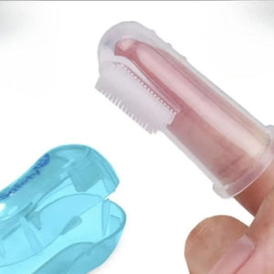 Hot Selling Soft Pet Finger Toothbrush