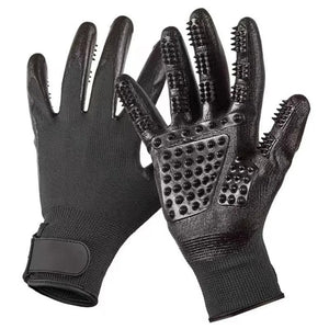Cat Grooming Gloves Gentle Care & Easy Shedding Control