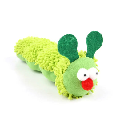 Caterpillar Catnip Back Tooth Toy