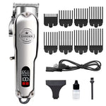 Professional Dog Hair Clipper All Metal Rechargeable Pet Trimmer