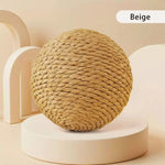 10CM Interactive Sisal Cat Scratching Ball