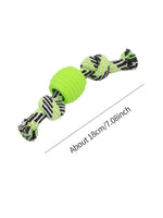 Pet Dog Toy Cotton Rope Double Knot
