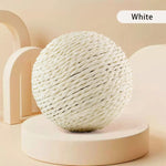 10CM Interactive Sisal Cat Scratching Ball