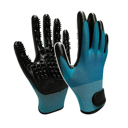 Cat Grooming Gloves Gentle Care & Easy Shedding Control