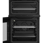 Hotpoint HDE5VDCB 50cm Electric Cooker with Ceramic Hob – Black