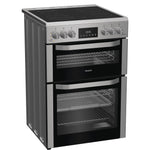 Hotpoint HDE6VDCASX Freestanding 60cm Electric Double Cooker – Inox
