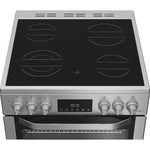 Hotpoint HDE6VDCASX Freestanding 60cm Electric Double Cooker – Inox