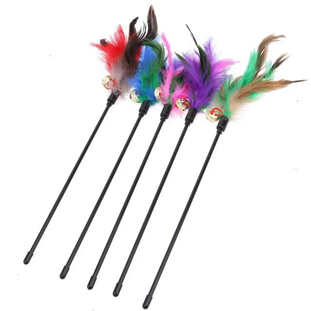 Cat Feather Toys (5-Pack) – PlayFeather