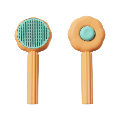 GroomEase Self-Cleaning Cat Brush