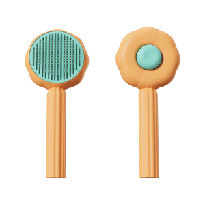 GroomEase Self-Cleaning Cat Brush