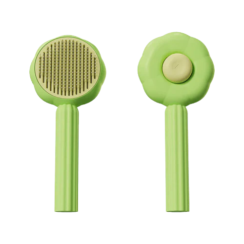 GroomEase Self-Cleaning Cat Brush